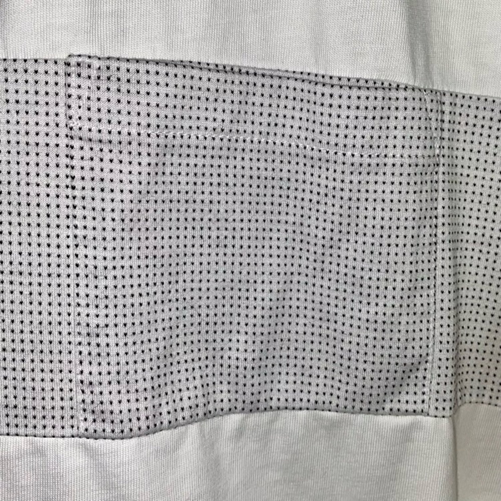Calvin Klein Men’s Liquid Cotton White Pocket T-Shirt w/ Polka Dot Slim Fit XL